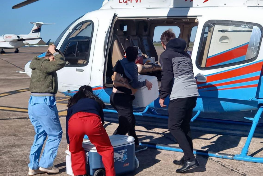 Santa Fe garantiza los operativos de trasplante durante las obras en el Aeropuerto de Rosario | Salud
