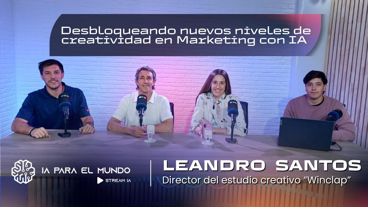 StreamIA ¿Cómo cambia la creatividad en el mundo del marketing cuando la IA entra en escena? | streams