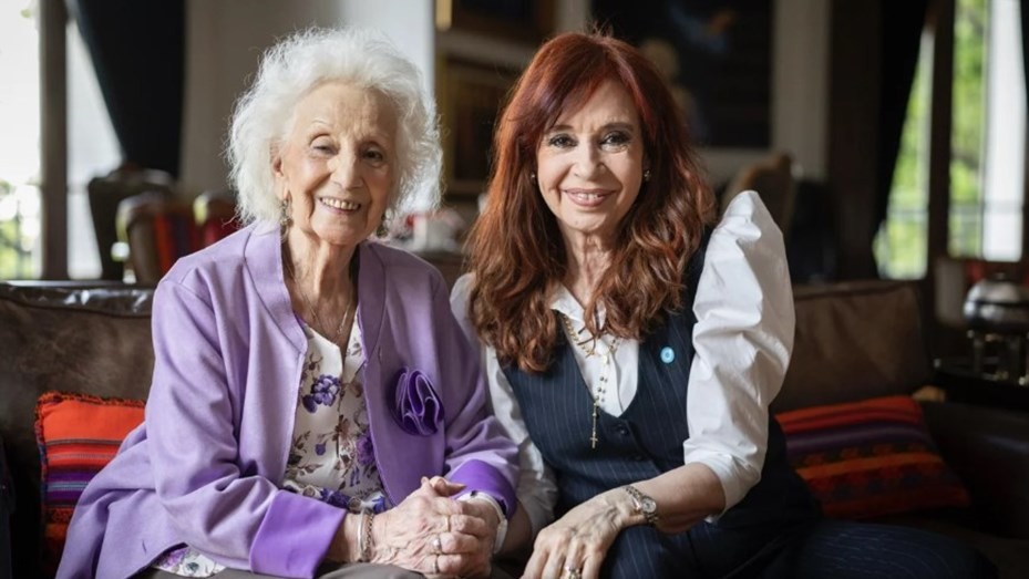 El saludo de Cristina Kirchner a Estela de Carlotto por sus 95 años: “Transformó su dolor en obra colectiva” | Nacionales