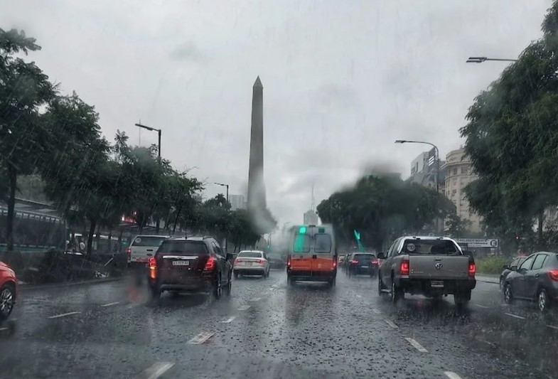 Calles anegadas, cortes de luz y alerta naranja por el temporal en el AMBA | Información General