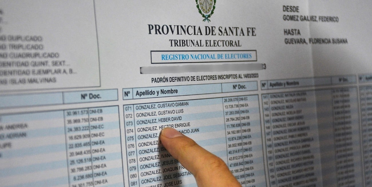 ¿Dónde voto? Consultá el padrón para las elecciones de este domingo | Información General