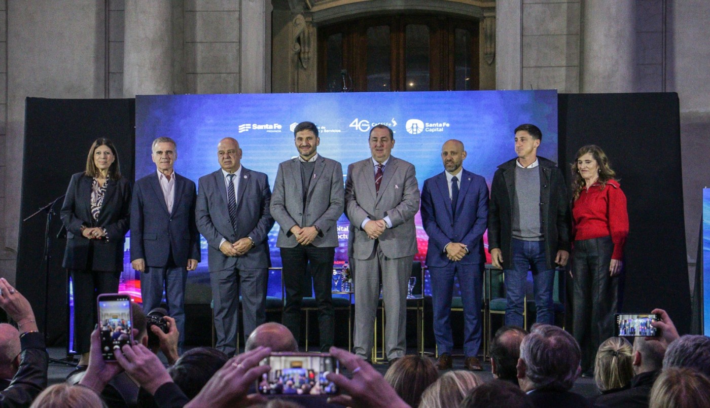 Poletti y Pullaro estuvieron en el inicio de una nueva edición de la semana Comex | Información General