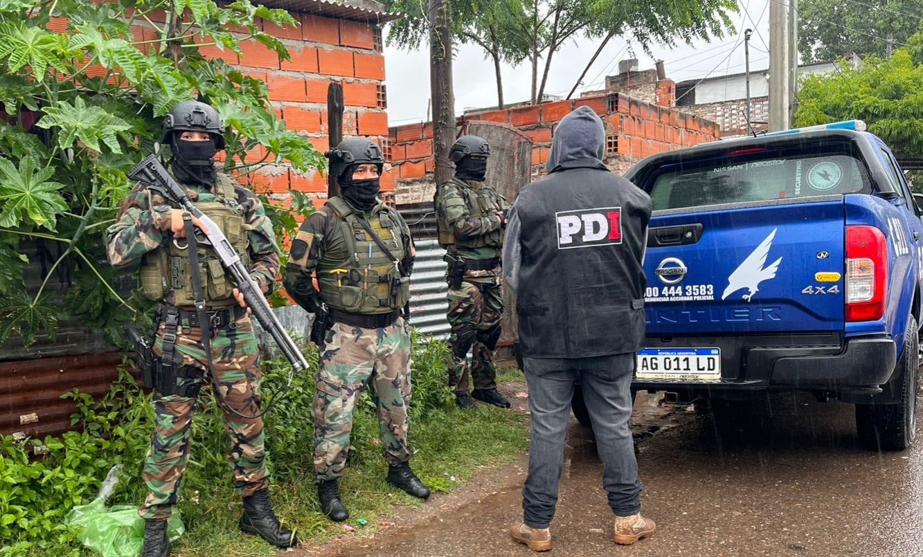 Allanamientos en barrio Coronel Dorrego de la ciudad de Santa Fe | Policiales