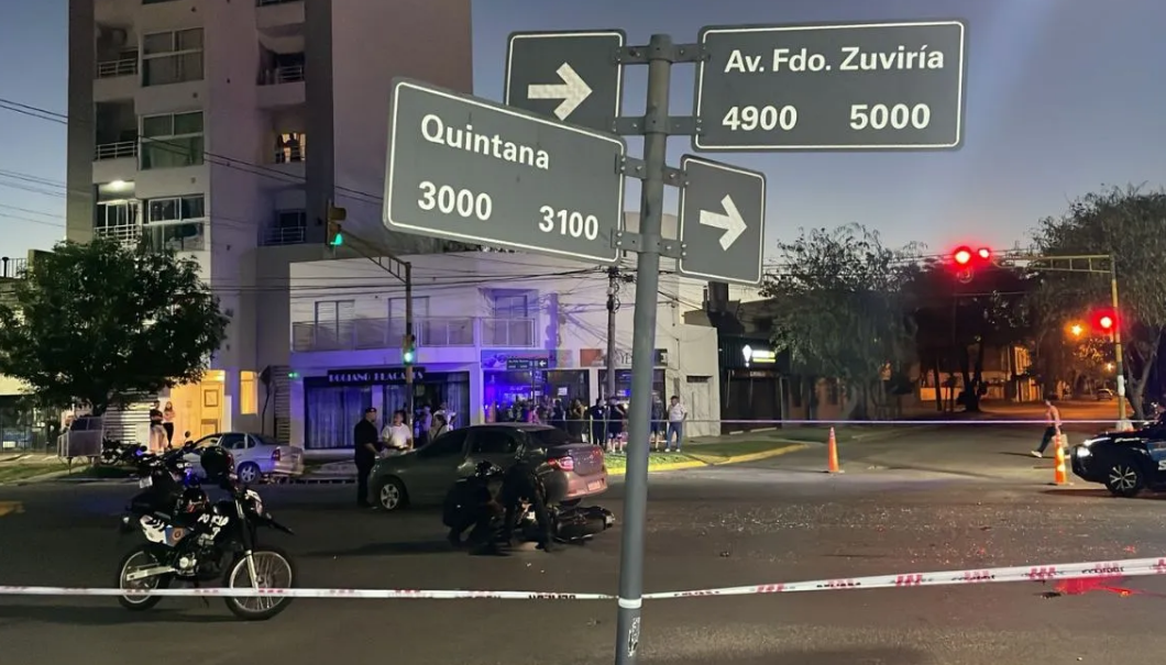 Un motociclista murió tras un violento choque en Facundo Zuviría y Quintana | Información General
