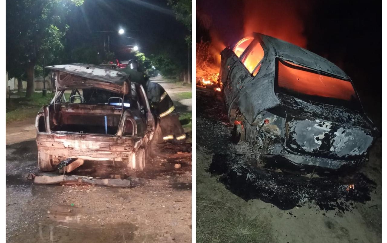 Incendiaron de forma intencional dos autos en Santa Fe y Santo Tomé | Policiales