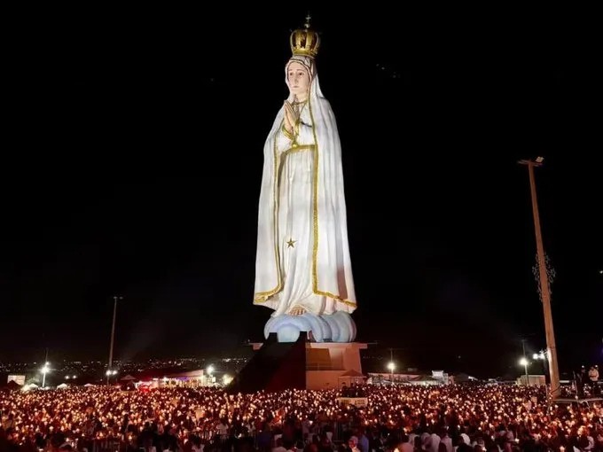 Brasil inauguró una monumental estatua de la Virgen de Fátima que supera al Cristo Redentor | Internacionales