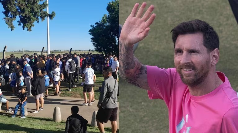 Messi ya aterrizó en el Aeropuerto de Sauce Viejo y pasará las fiestas en la provincia | Noticias