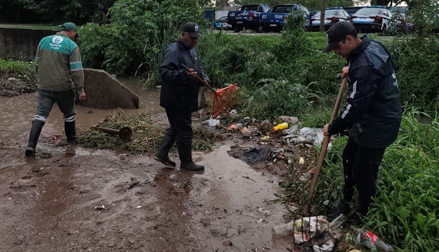 Cesaron las lluvias y se espera que el agua escurra durante la tarde | Noticias
