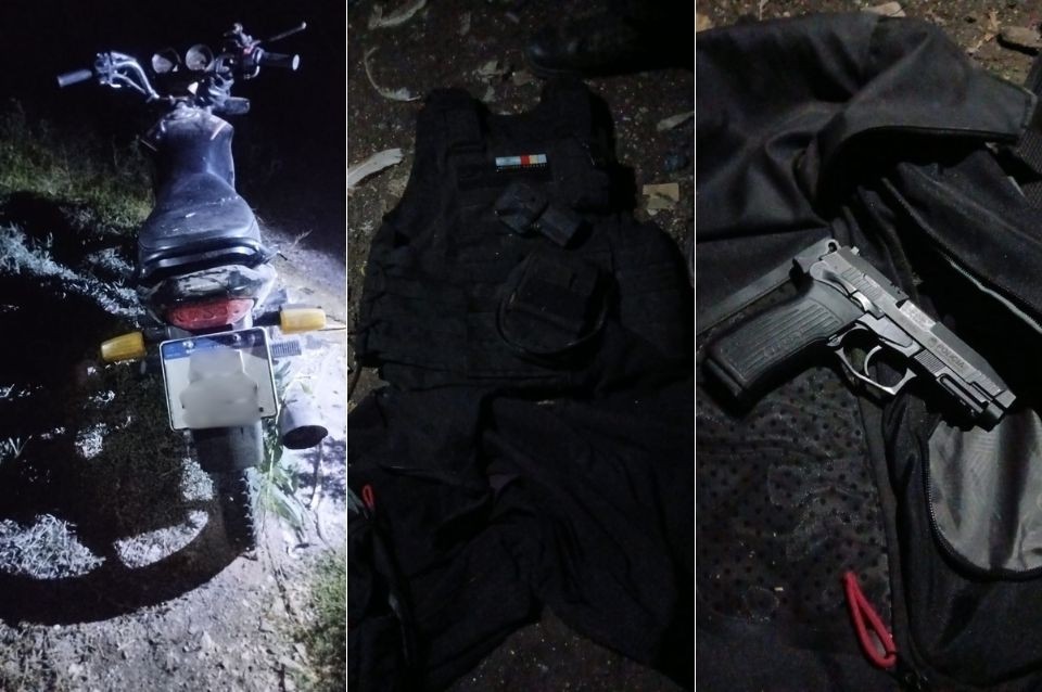 Recuperaron el arma, el chaleco y la moto robados a una policía en la Autopista Santa Fe–Rosario | Policiales