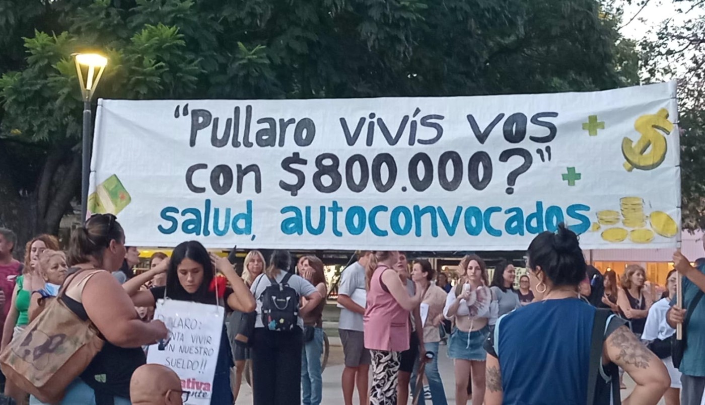 Nuevo abrazo al Cullen: se mantiene el reclamo de autoconvocados de salud | Noticias