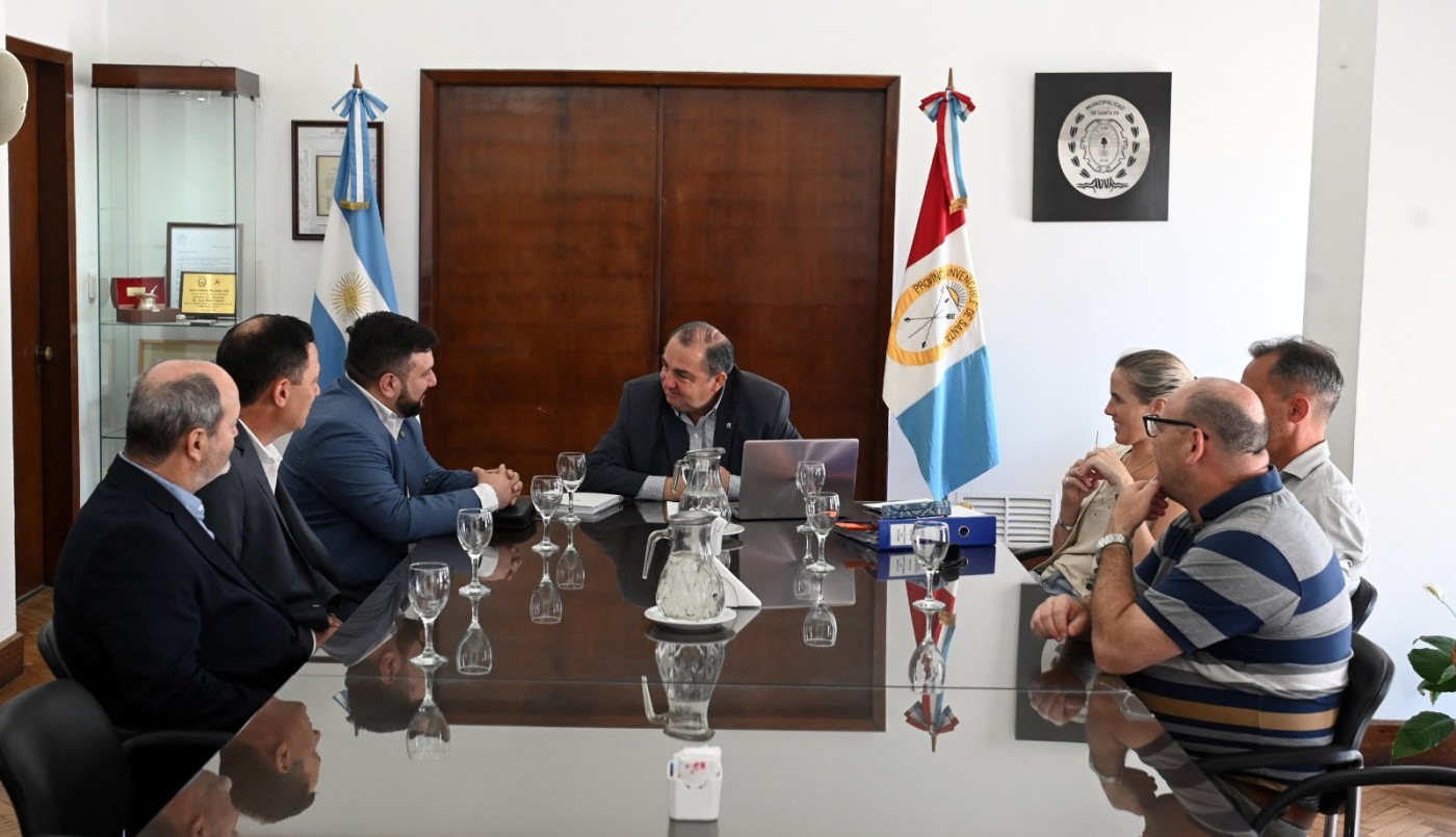 Poletti se reunió con la nueva comisión directiva del Mercado de Abasto | Noticias