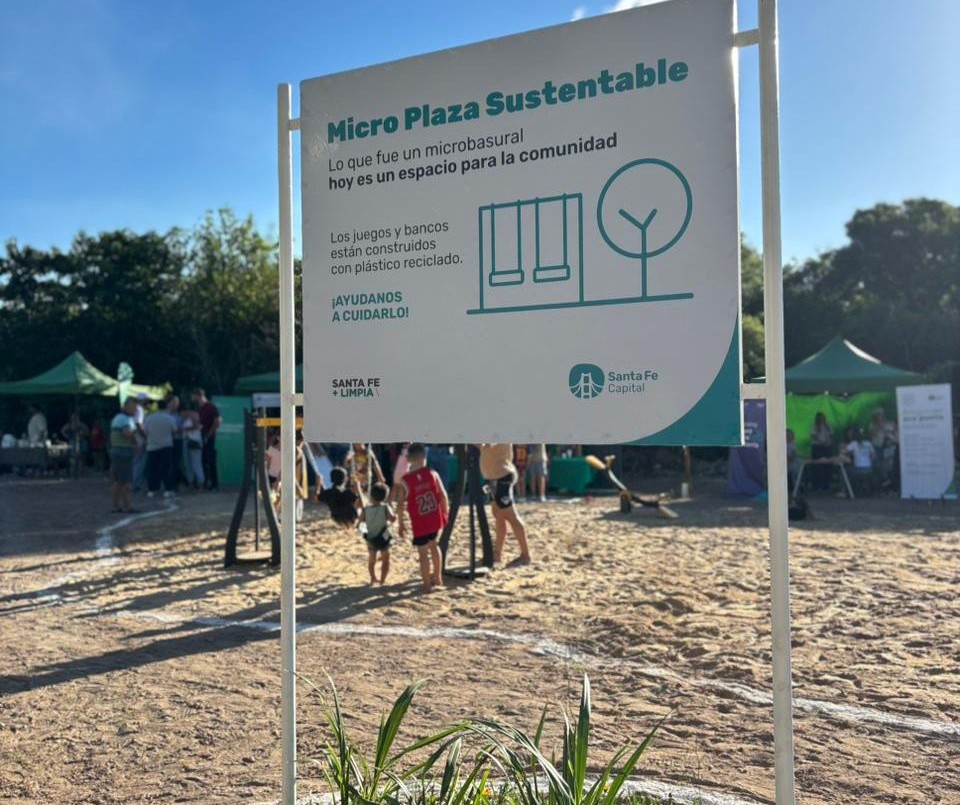 Quedó inaugurada una nueva plaza sustentable en barrio El Pozo | Noticias