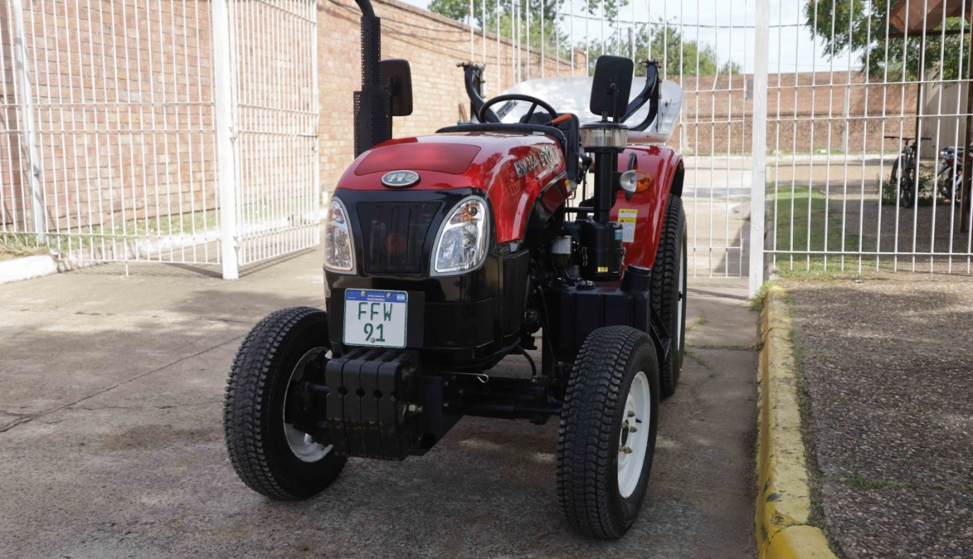 Se adquirió un nuevo tractor para el Cementerio Municipal de la ciudad | Noticias