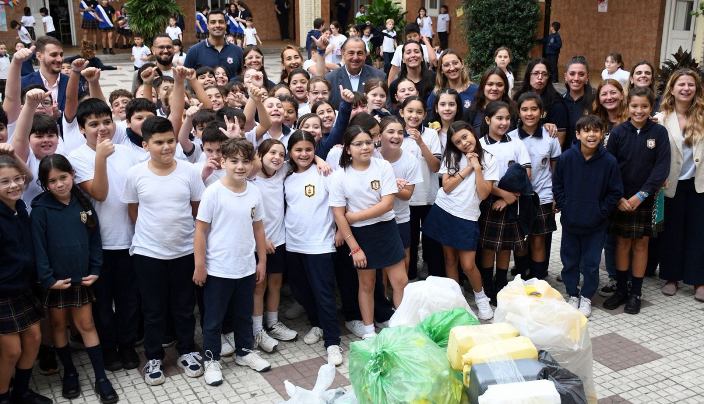 Eco Escuelas 2026: comenzó el pesaje de materiales reciclables en las instituciones de la ciudad | Noticias