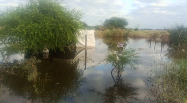 Villa Minetti sigue bajo el agua a 15 días del temporal: “No baja y no tiene salida” | Información General