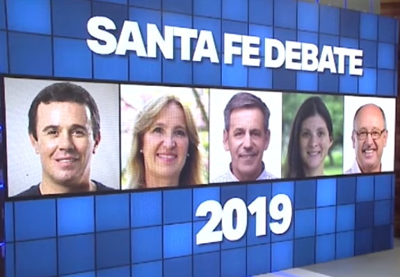 Llegó el día: Cinco candidatos a la intendencia debaten por Telefe Santa Fe | Noticias