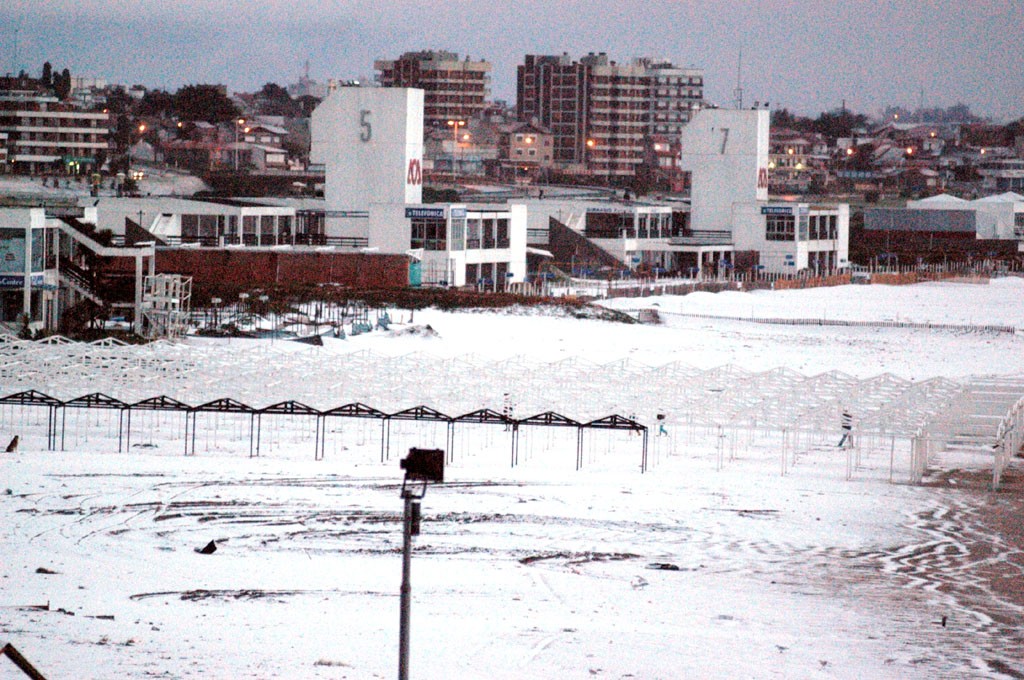 Nieva en Mar del Plata | Noticias