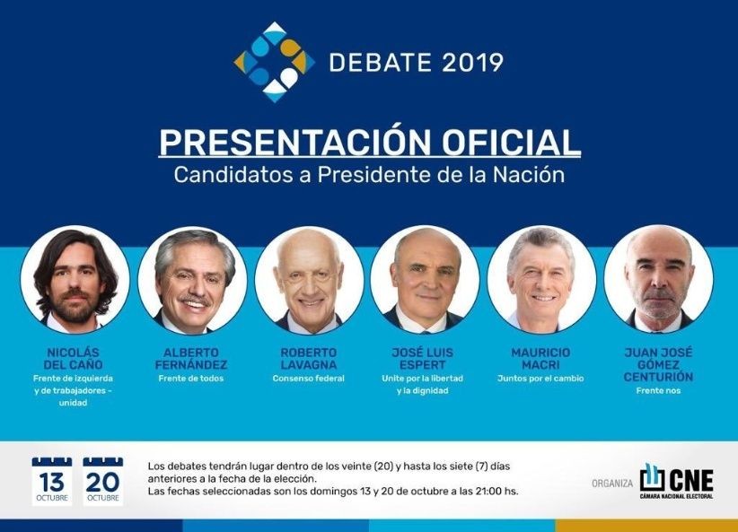 Se viene el primer debate presidencial en Santa Fe: todos los detalles | Noticias