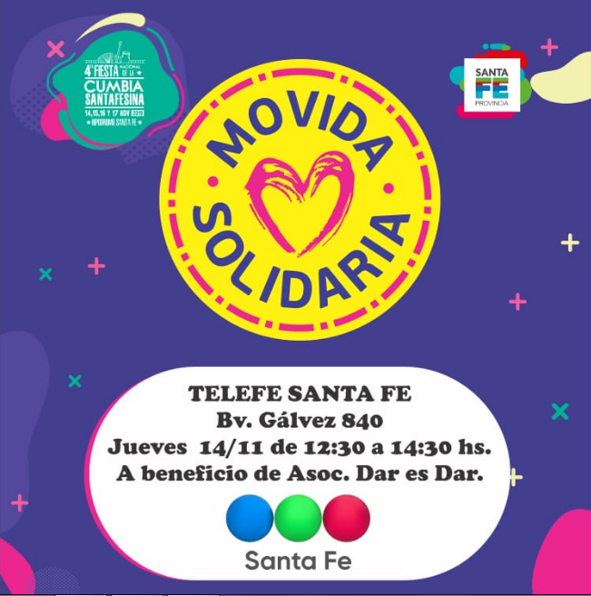 "Movida Solidaria" en la Fiesta Nacional de la Cumbia Santafesina | Noticias