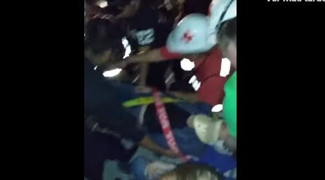 Abel Pintos interrumpió su show cuando una mujer rodó por la tribuna | Espectaculos