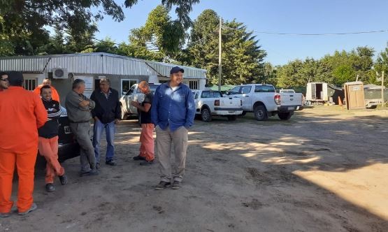 La obra en ruta 1 está paralizada | Santa Fe Directo