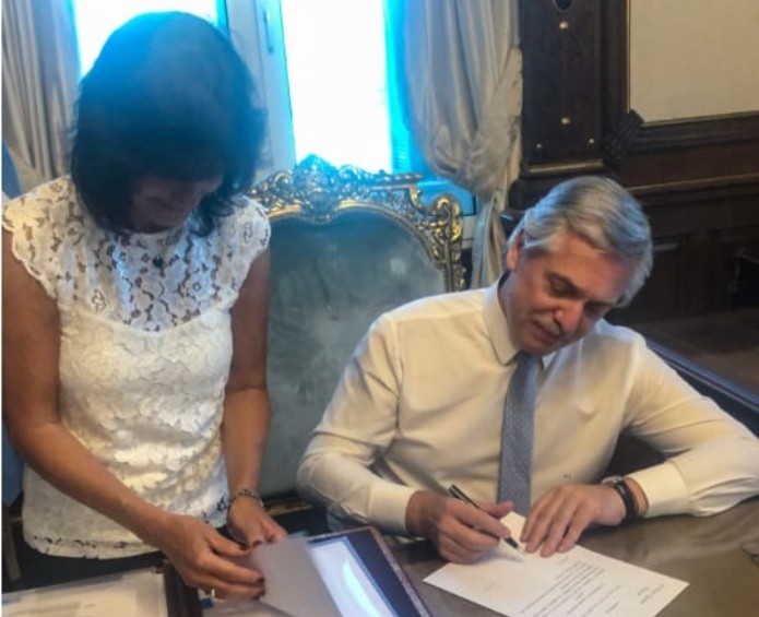 Decreto de Alberto Fernández para modificar la ley de Ministerios con perspectiva de género | Noticias