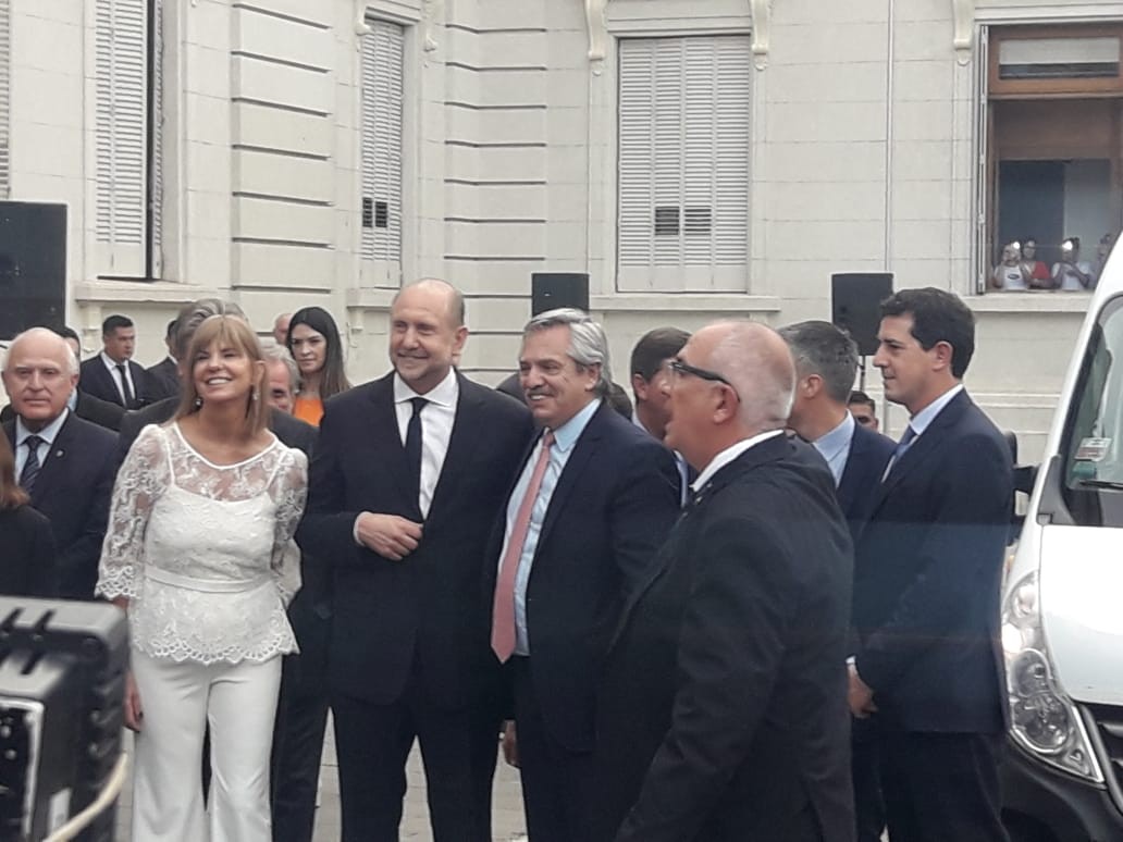 Alberto Fernández está en Santa Fe para la asunción de Perotti | Noticias
