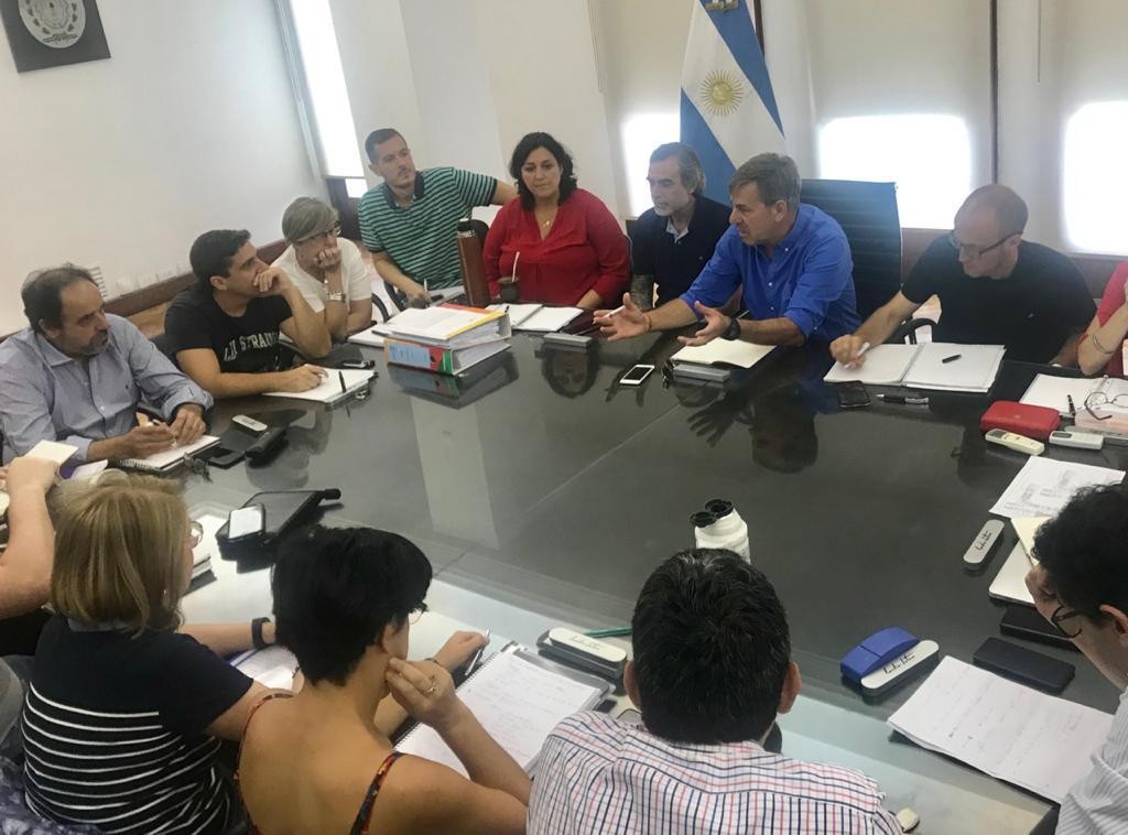 Jatón encabezó la primera reunión de su gabinete en el Municipio | Noticias