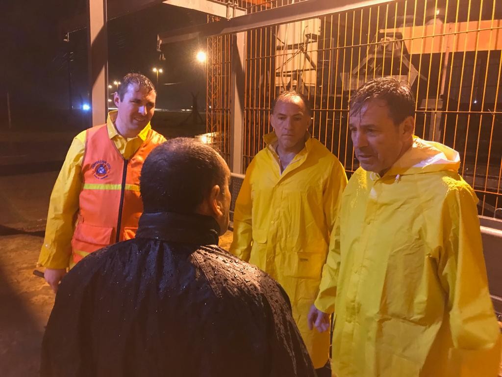 El intendente Jatón recorrió las estaciones de bombeo de la ciudad | Noticias