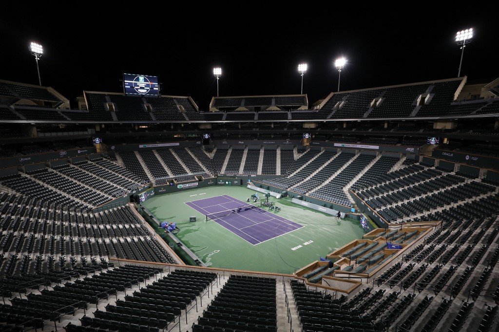 Coronavirus: cancelaron el torneo de tenis de Indian Wells | Deportes