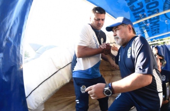 Maradona entra en aislamiento en Estancia Chica | Deportes