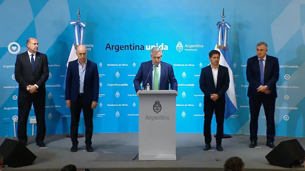 "Dios nos dio una oportunidad", dijo Alberto Fernández en el anuncio del aislamiento | Noticias
