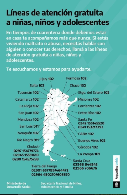 Festram difunde líneas gratuitas para denunciar situaciones de violencia contra la niñez | Noticias