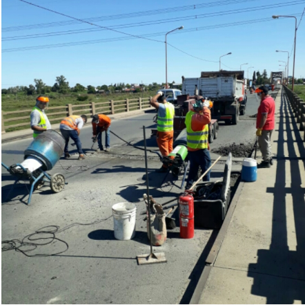 Hasta el viernes 10 inclusive se trabajará en las juntas del Puente Carretero en el horario de 8 a 18 | Noticias