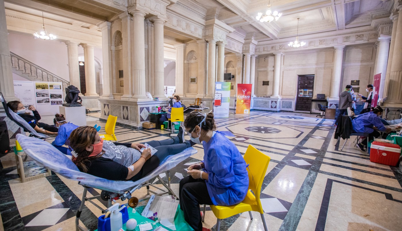 La UNL fue sede de una nueva jornada de donación de sangre | Noticias