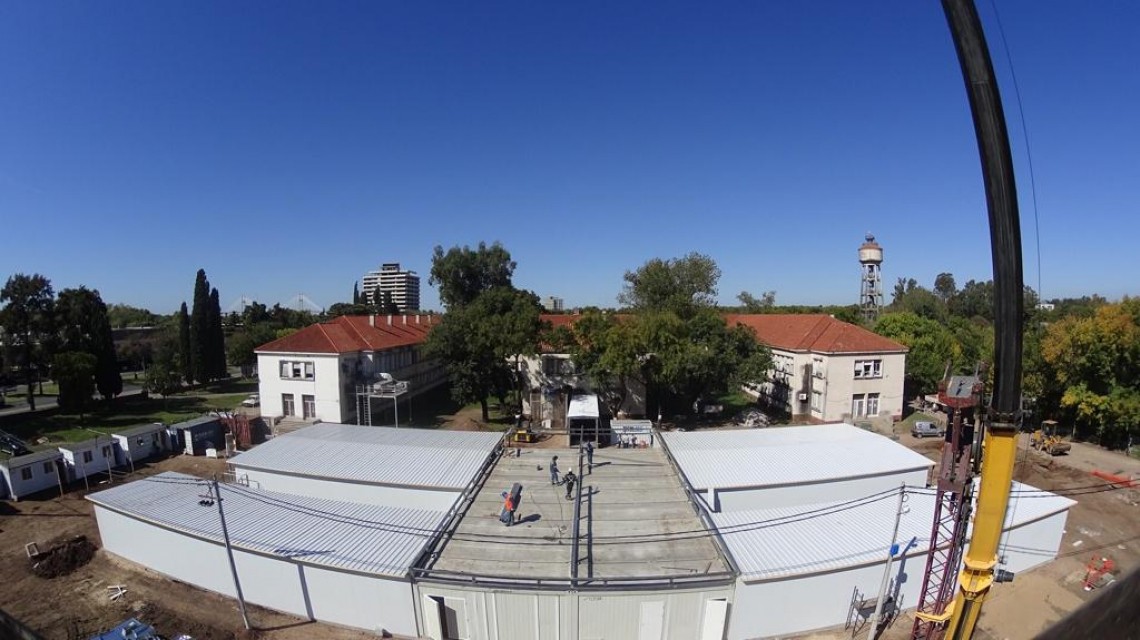 A fin de mes estará terminado el hospital de Granadero Baigorria | Noticias