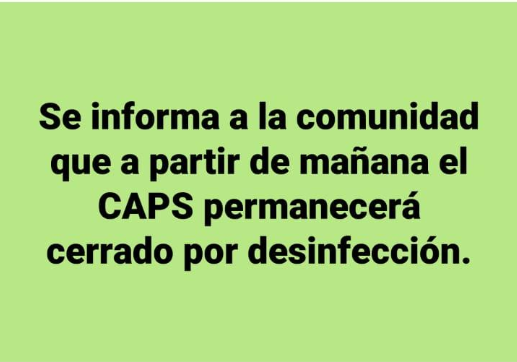 Caso sospechoso de Covid-19 en el Centro de Salud del Fonavi Centenario | Noticias