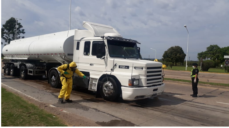 Túnel Subfluvial: En un mes fueron desinfectados unos 35 mil vehículos que ingresaron a la provincia | Noticias