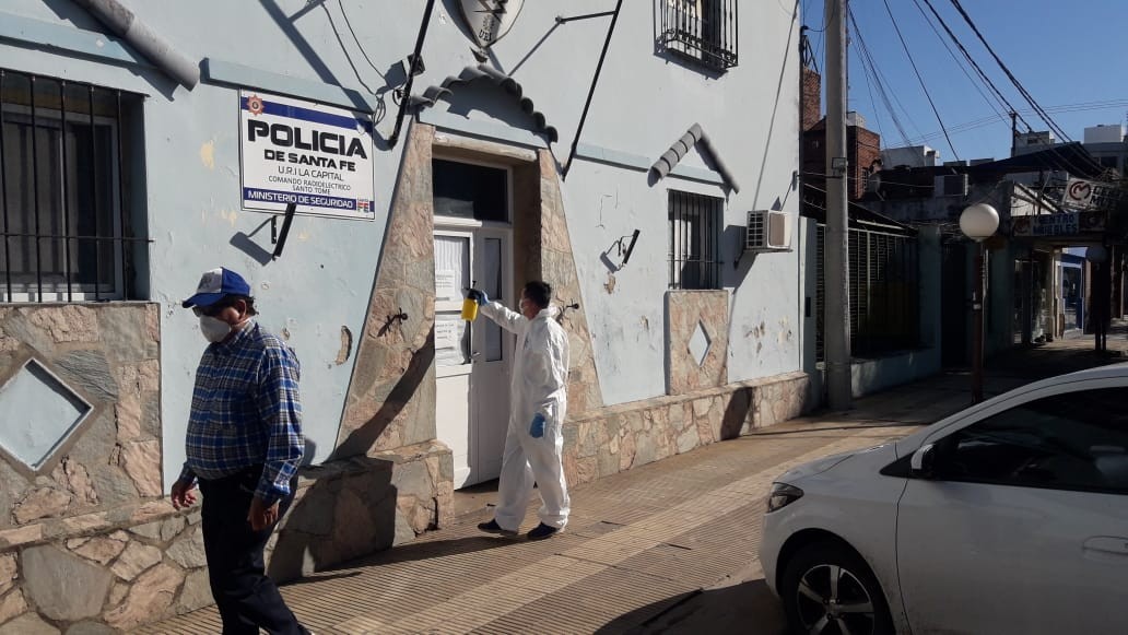 Descartan caso sopechoso de COVID en la sede del Comando de Santo Tomé | Noticias