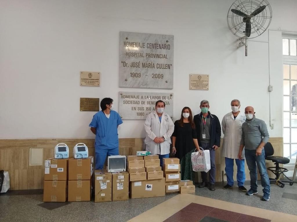 A través de su Fundación, Messi donó equipos al hospital Cullen | Noticias