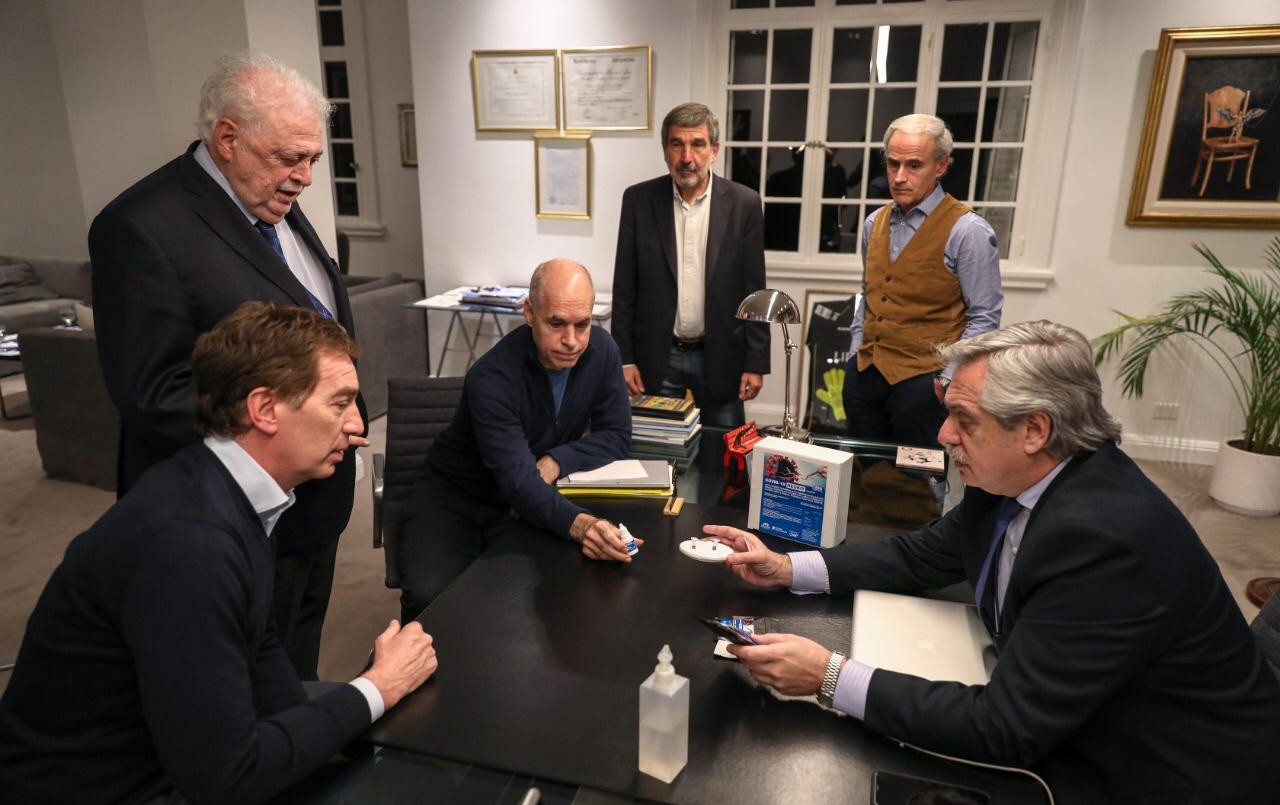 COVID-19: el Presidente presentó un test rápido desarrollado por científicos argentinos | Noticias