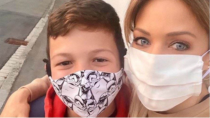 Evangelina Anderson contó el extenso protocolo del regreso a clases de su hijo | Espectaculos