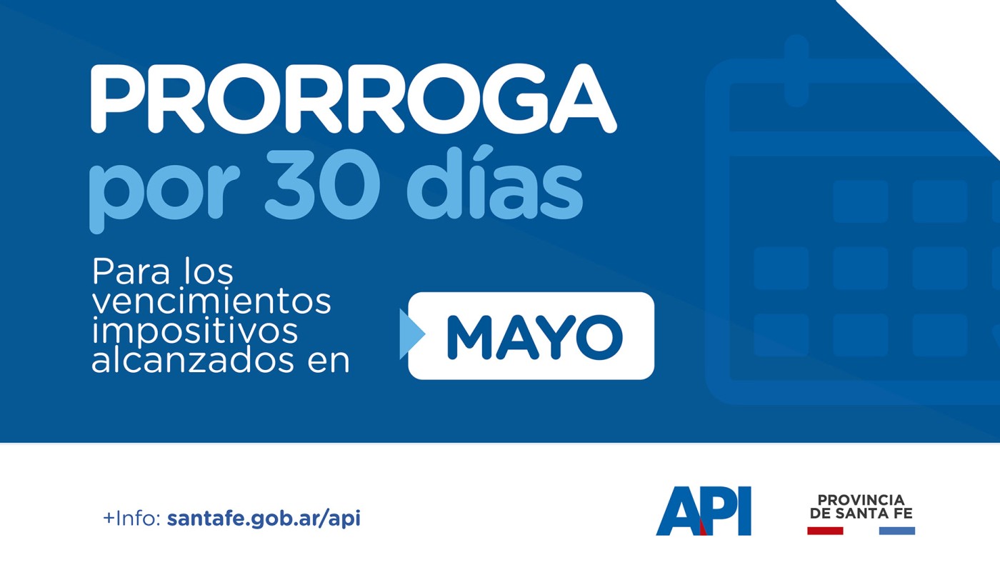 La API prorrogó nuevamente los vencimientos impositivos | Noticias