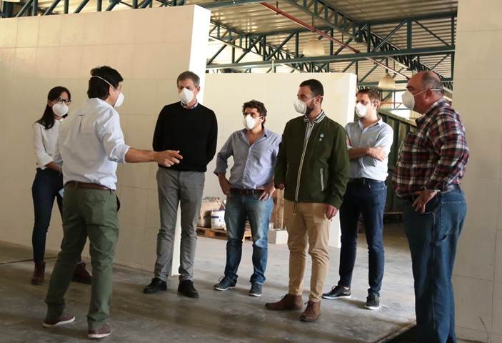 Jatón recorrió industrias y obras en construcción para monitorear los protocolos | Noticias