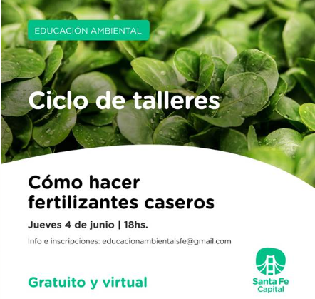 En la Semana del Ambiente, invitan a una charla virtual sobre fertilizantes caseros | Noticias