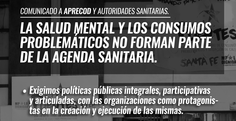 "La salud mental y los consumos problemáticos no forman parte de la agenda sanitaria" | Noticias