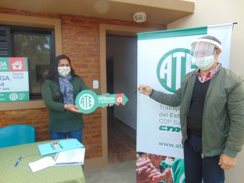 Nueva entrega a beneficiarios del Programa ATE Vivienda y Refacción | Noticias