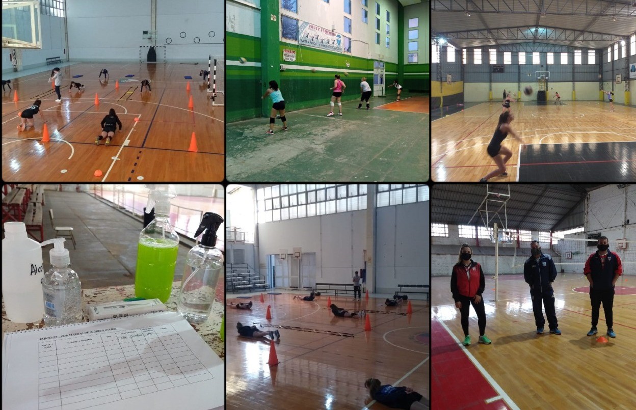 El vóleibol volvió a los entrenamientos en la provincia de Santa Fe | Deportes