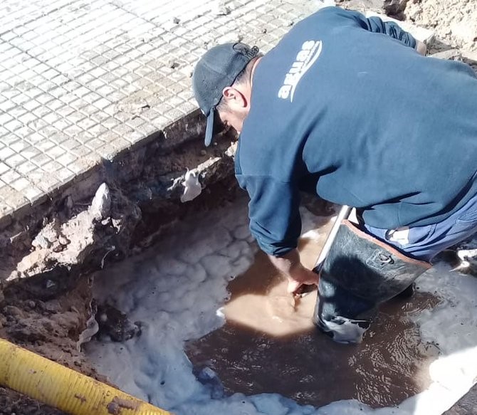 Assa realiza trabajos de reparación de cañerías en el Fonavi El Pozo | Noticias