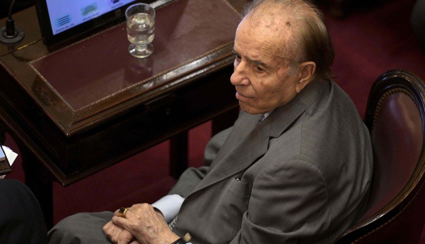 Parte médico: Menem "se levantó y pudo comer solo" | Nacionales